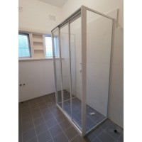 Custom Made Fully Framed U Shape 3 Sides Shower Screens